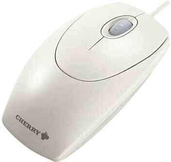 CHERRY M-5400 Wheel Mouse ottico USB PS/2 Light gray con 3 tasti