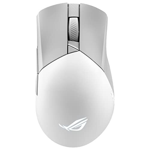 Asus ROG Gladius III Wireless AimPoint Gaming Mouse, RGB Bianco