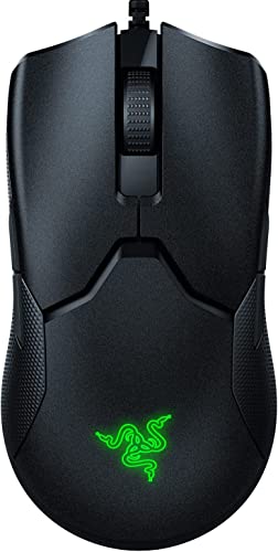 Razer Viper Gaming Mouse, Gioco Sensore Ottico 5G, 8 Pulsanti Programmabili, Solo 69 G, 16.000 DPI, Cavo SpeedFlex e Illuminazione RGB Chroma, Nero