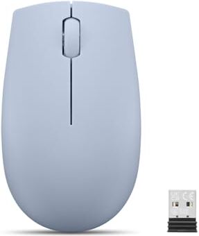 Lenovo 300 Wireless Compact Mouse Frost Blue