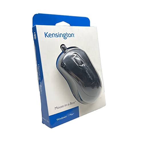Kensington •in•a•Box mouse USB Ottico Nero