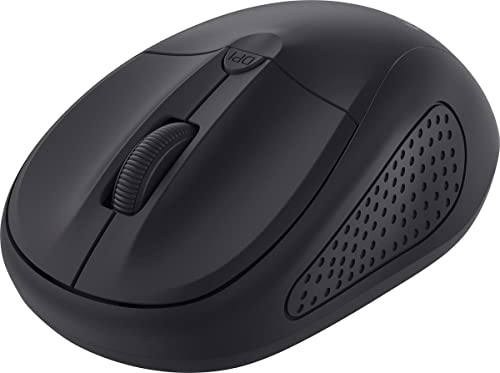 Trust ACCESSORIES CAT A Primo COMPACT Mouse wireless, colore: Nero opaco