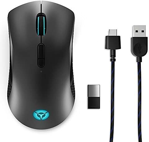 Lenovo Legion M600 Wireless Gaming mouse Ambidextrous RF Wireless + Bluetooth + USB Type-A Optical 16000 DPI