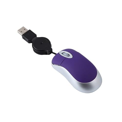 Generic Mini Mouse portatile retrattile Mouse Computer Mause Piccola Mano USB Ottico 1000 DPI Mouse da ufficio per PC Laptop Notebook per bambiniDurevole e alla moda