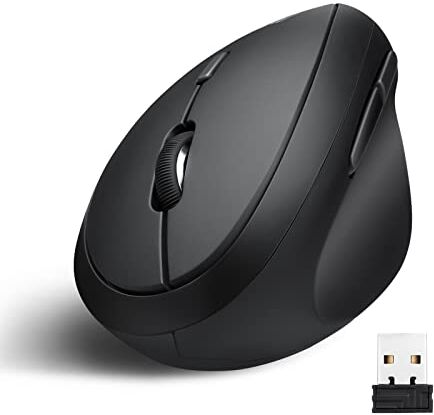 Perixx PERIMICE-719 Mouse ergonomico Design verticale Extra per mani di piccole dimensioni e per i viaggi Perfetto per università e ufficio