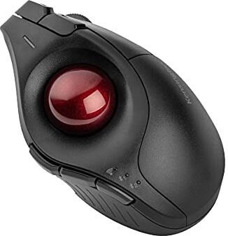 Kensington Pro Fit Ergo Mouse con Trackball Verticale Wireless, Nero