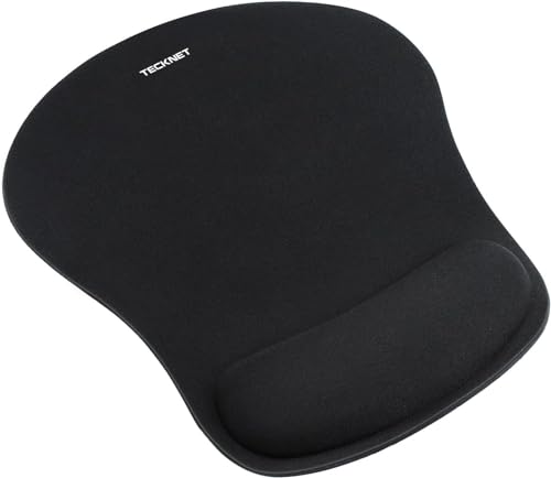 TECKNET Tappetino Mouse, Gaming Tappetino Mouse con Poggiapolsi e Ergonomico Supporto per Computer, Notebook e Laptop