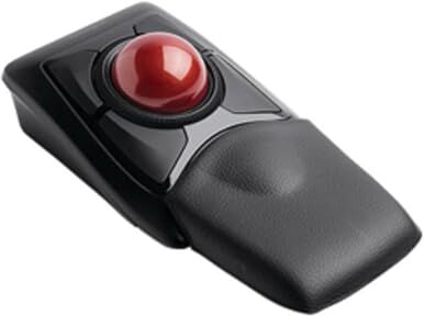 Kensington Mouse Expert Mouse Wireless Ergonomico con Trackball, per Pc, Mac E Windows, Design Ambidestro, Tracciamento Ottico, Rotella di Scorrimento & Sfera da 55 Mm, Nero