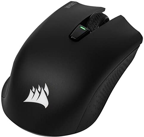 Corsair HARPOON WIRELESS RGB Mouse da Gioco FPS/MOBA Leggero 10.000 DPI 6 Pulsanti Programmabili Bluetooth a Bassa Latenza Compatibile con iCUE PC, Mac, PS5, PS4, Xbox Nero