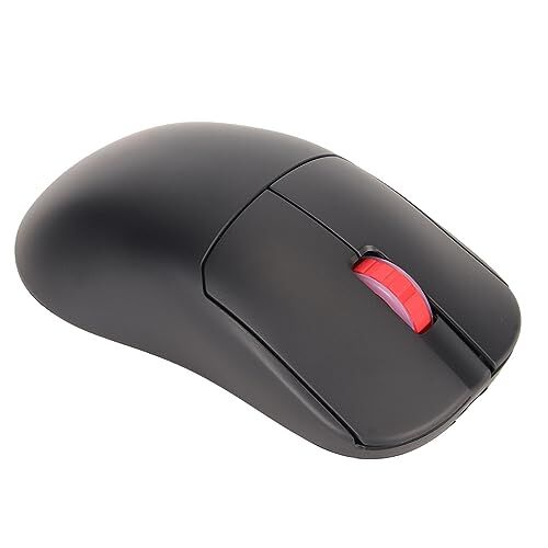 Bewinner Mouse Wireless, Mouse Ottico Ergonomico 2.4G con Mini Ricevitore USB, 10000 DPI Regolabili, 6 Pulsanti, Mouse Silenzioso Sottile per PC, Laptop, Computer (Nero)