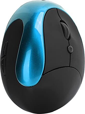 Generic Mouse Verticale Ottico Wireless di Terza Generazione con Impugnatura Ergonomica per Mano Destra Mouse da Gioco per Ufficio per Computer Mouse da Gioco Verticale Wireless Rosso,