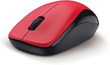 Genius BlueEye Mouse ottico wireless 1200 dpi, colore: Rosso