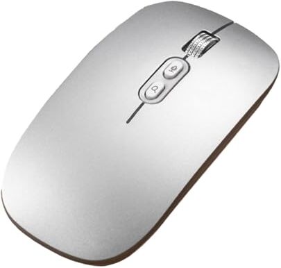 Generic Mouse ricaricabile senza fili   Mouse ergonomico ricaricabile, mouse con controllo vocale Ai, mouse wireless USB, mouse wireless con clic silenzioso, mouse wireless 1600 dpi, mouse traduttore per PC