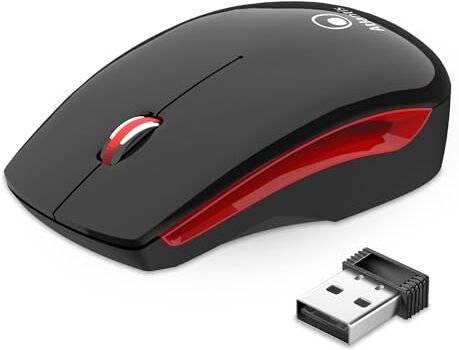 Atlantis Office Mouse Wireless Ottico 3 Tasti Scroll