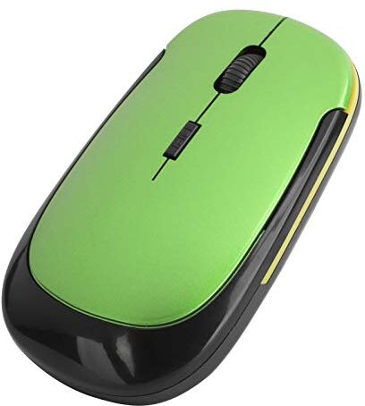 Bewinner Mini Mouse Ottico con Ricevitore USB per Laptop e Computer, Mini Mouse Silenzioso da Gioco 1600 Dpi con Design Ergonomico per PC, Mouse Universale a 5 Colori Opzionali (#2)