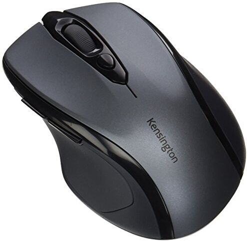 Kensington Pro Fit ottico wireless RF 1750DPI Nero, Grigio mouse – (RF Wireless, Ufficio, Ruota, ottico, PC, Nero, Grigio)