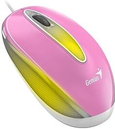 Genius MOUSE USB DX-MINI FLASHING LED PINK