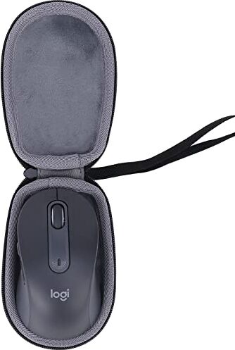 co2CREA Duro Viaggio Caso Copertina coustodia per Logitech Signature M650 L Mouse Wireless(solo scatola,Case Only) (M650 custodia, nero)