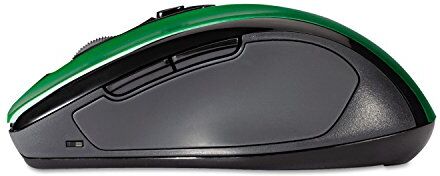 Kensington K72424WW Mouse Pro Fit wireless, Mouse ottico di medie dimensioni, 5 pulsanti e design ergonomico per destrorsi, Connessione Plug & Play, Compatibile con Windows e macOS, Verde