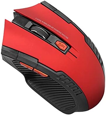 Bewinner Mini Mouse Wireless Portatile per Laptop e Computer, Mouse Ottico Universale dal Design Ergonomico USB 1600 DPI per Uffici Hoagres, Vari Colori Opzionali (#1)