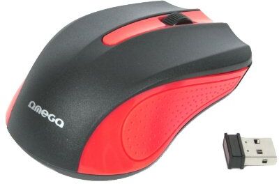 Omega OM-0419R Mouse WL, Nero