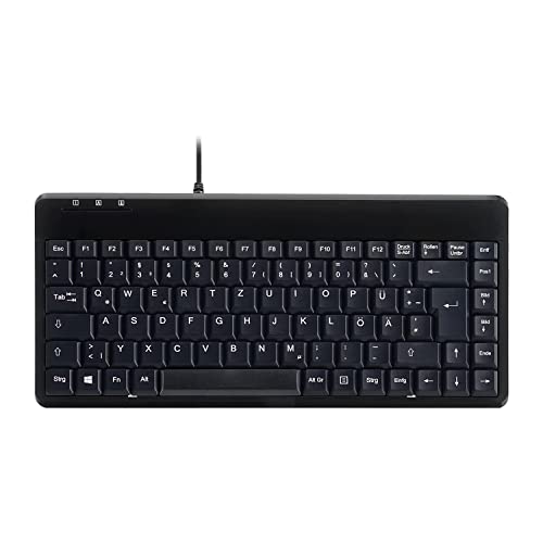 Perixx compatible PERIBOARD-409H Tastatur Piano Black