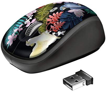 Trust 23387 Yvi Mouse wireless Multicolore