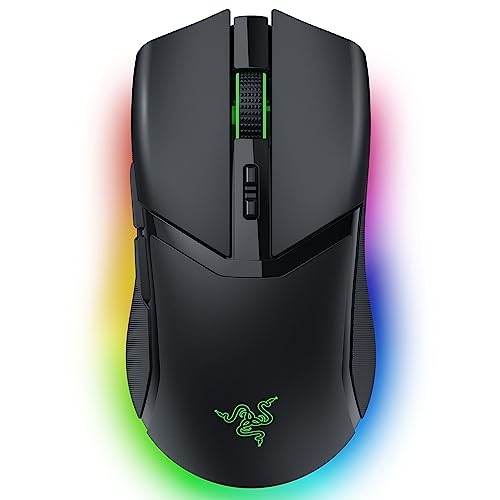 Razer Cobra Pro Mouse da gioco wireless personalizzabile Chroma RGB (10 controlli personalizzabili, illuminazione cromatica a 11 zone, sensore ottico Focus Pro 30K, HyperSpeed Wireless) Nero