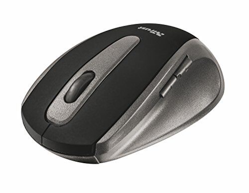 Trust EasyClick Mouse wireless a 5 Tasti con Tecnologia Ottica a 1000 DPI, Grande