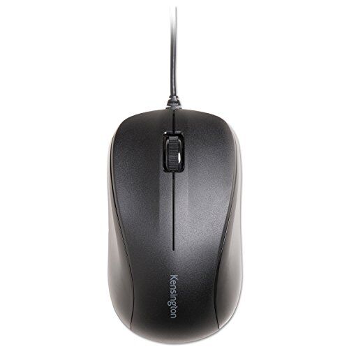 Kensington Silent Mouse-for-Life Mouse USB cablato, nero (K72110US)