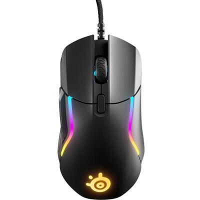 SteelSeries Rival 5 Mouse da gioco, FPS, MOBA, MMO, Battle Royale, sensore ottico TrueMove Air da 18.000 CPI, 9 pulsanti programmabili, peso competitivo 85 g, nero SteelSeries Rival 5 Mouse da gioco, FPS, MOBA, MMO, Battle Royale, sensore ottico TrueMove Air da 18.000 CPI, 9 pulsanti programmabili, peso competitivo 85 g, nero