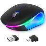 BEALIFE Rimani produttivo anche in movimento con il mouse Bluetooth portatile e ricaricabile Mouse wireless Bluetooth ricaricabile in ABS