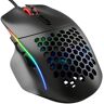 Glorious Gaming Model I Mouse da gaming wired Superleggero 69 g, 2 tasti scambiabili, RGB, piedini in PTFE, 9 tasti programmabili, supporto laterale per il pollice Nero