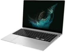 Samsung Galaxy Book2 Laptop, Ultrafino, 15.6" FHD LED, Intel Core i5 di dodicesima generazione, Intel® Iris® Xe, RAM 16GB LPDDR4x, 256GB NVMe SSD, Windows 11 Pro, Silver