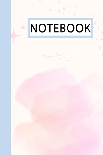 jo, sengmyeong notebook: light blue light pink laptop notobook