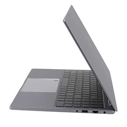 Generic Laptop da 256 GB, Tastiera con Schermo HD IPS con Laptop Retroilluminato da 8 GB e 256 GB da 15,5 Pollici a Doppio Canale per Studio (Spina Europea)