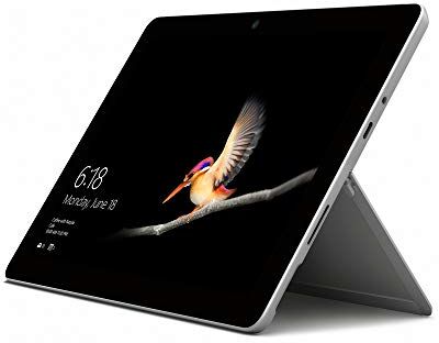 Microsoft Surface Go Tablet da 25 cm (10 pollici) 2 e 1 (Intel Pentium Gold, Intel HD Graphics 615, 4 Go RAM, 64 GB di memoria eMMC, Windows 10 e modalità mode)