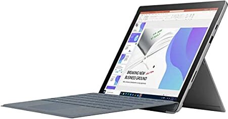 Microsoft SURFACE PRO 7 +, I5-1135G7, 8GB, 256GB, W10P, PLATA