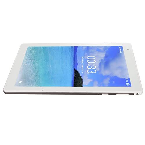 BAOK Tablet Rosa, 4 GB RAM 64 GB Rom Tablet da Ufficio 3 Slot per Schede 5G WiFi 8,1 Pollici per Lavorare (Spina Europea)