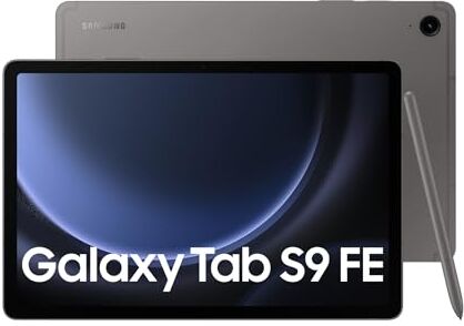 Samsung Galaxy Tab S9 FE, Display 10.9" TFT LCD PLS, Wi-Fi, RAM 8GB, 256GB, 8.000 mAh, Exynos 1380, Android 13, IP68, Grigio, [Versione italiana] 2023