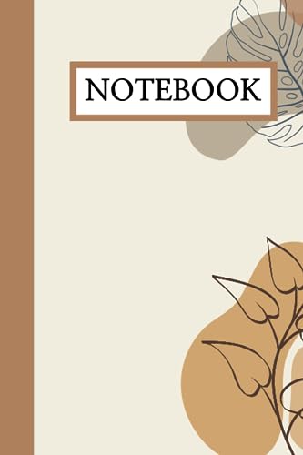 Jung, YeonSang notebook: brown plants notebook
