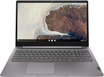 Lenovo Ideapad 3 15IJL6 Chromebook Computer Portatile, Intel Celeron N6000, 8Gb RAM, 128Gb Ssd, 15.6" Touch Full HD, Google Chrome