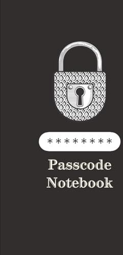 ART Passcode Notebook: Classic Black Cover / Email and Password Notebook for Seniors