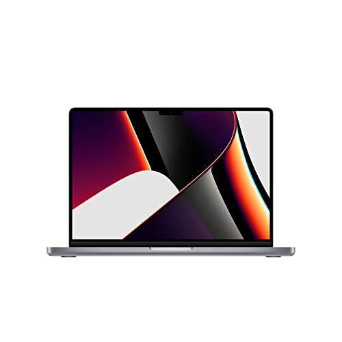 Apple Fine-2021  MacBook Pro con  chip M1 Pro (14-pollici, 16GB RAM, 1TB SSD) (QWERTY English) Grigio siderale (Ricondizionato)