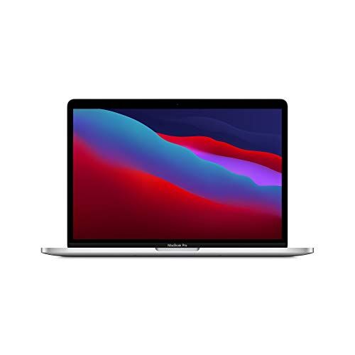 Apple 2020  MacBook Pro M1 Chip (13-inch, 8GB RAM, 256GB SSD Storage) (QWERTZ English) Argento (Ricondizionato)