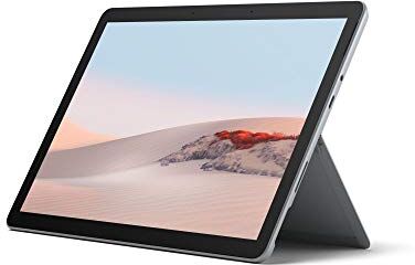 Microsoft Surface GO 2 10 Pollici Tablet PC (Intel Pentium Gold Processore 4425Y 4GB RAM, 64GB eMMC, Windows 10 Home in modalità S, modello 2020) Argento (Ricondizionato)