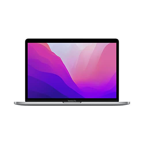Apple 2022  MacBook Pro with  M2 (13-pollici, 8GB RAM, 256GB SSD) (QWERTY English) Grigio Siderale (Recondizionato)