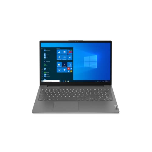 Lenovo Portatile  V15 cpu Ryzen a3 3th GEN. 2 Core a 2,6 ghz, Notebook 15.6" Display FHD 1920 x 1080 Pixels, DDR4 8 GB, SSD 256 GB, webcam, Wi-fi, Bt, Win 10 Pro, Pronto All'uso Gar. Italia