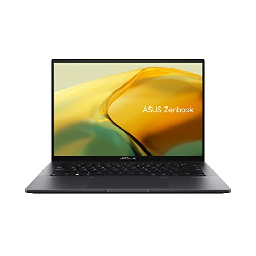 Asus Zenbook 14 UM3402YA#B0CY2VCGY6, Notebook in alluminio con Monitor 14" WQXGA Anti-glare, 60Hz, AMD Ryzen 5 7430U, RAM 8GB, 512GB SSD PCIE, grafica AMD Radeon, WIN 11 HOME, Nero