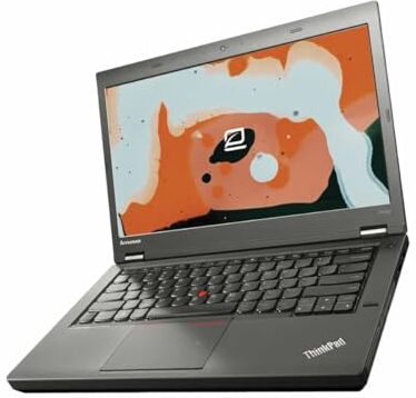 Lenovo PC Portatile 14 Pollici, Notebook, Computer Portatile,  ThinkPad T460, i5-6200U, 8GB RAM, 250GB SSD, Wifi, Tastiera Italiana, Laptop, Windows 10 Pro, Garanzia 2 Anni (Ricondizionato)